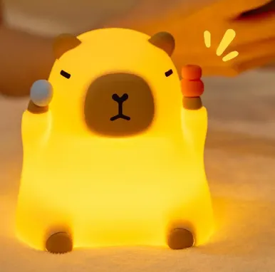 Capybara Fruit & Fish Night Light