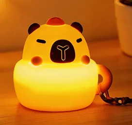 Capibara Keychain Night Light