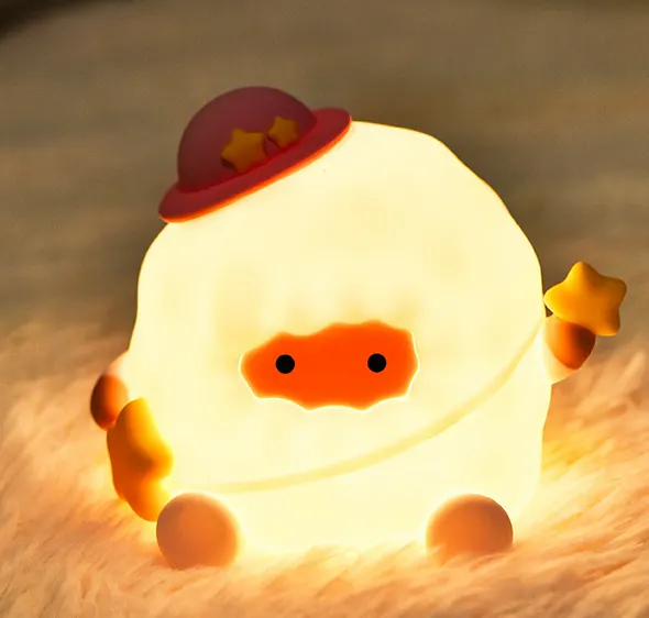 Cute Troy Soft-Touch Night Light (RGB)