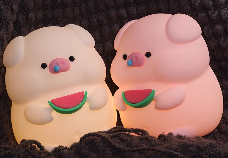 Greedy Pig Fun Lamp