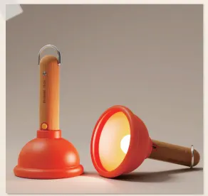 Toilet Brush-Shaped Night Light