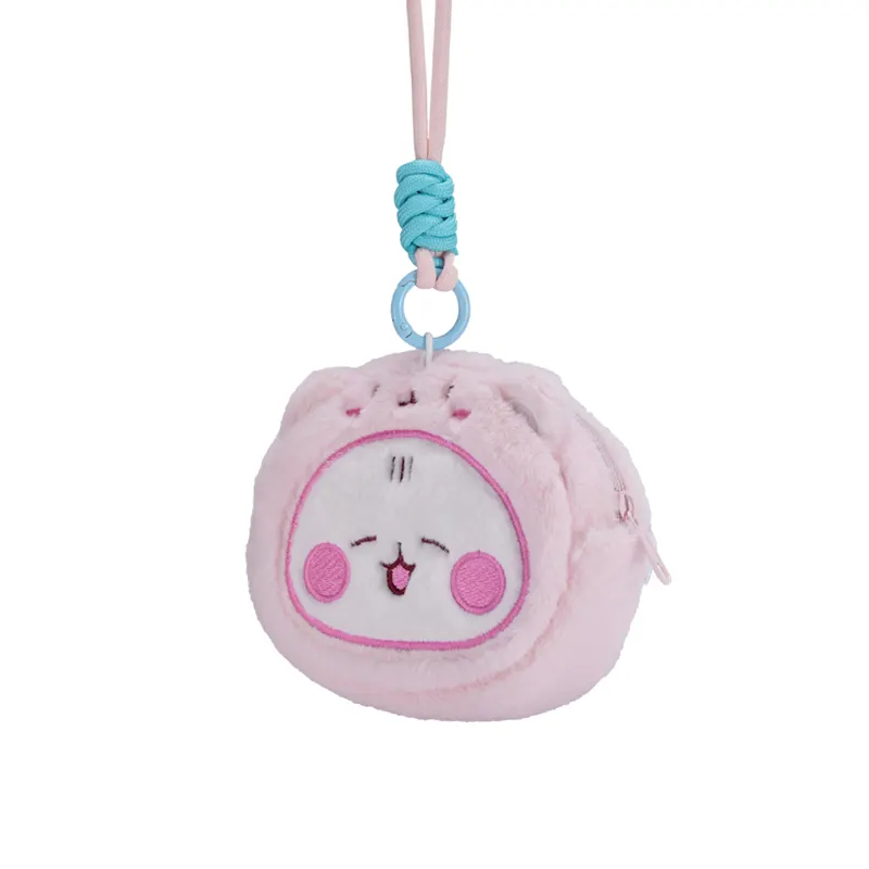 Plush Flat Coin Purse