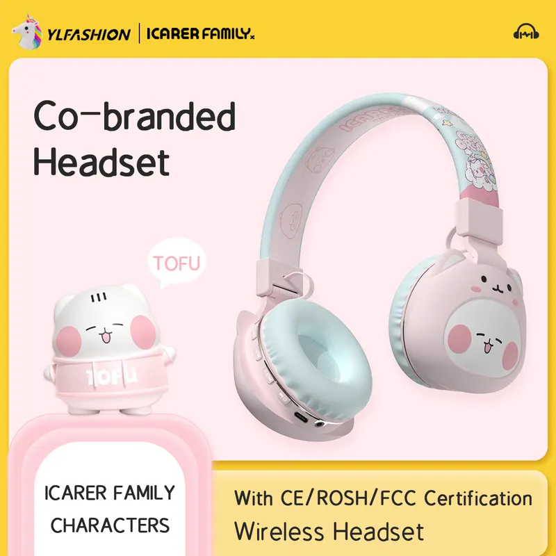 Co-Branded Over-Ear Bluetooth Headphones