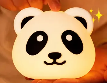Panda Head Night Light