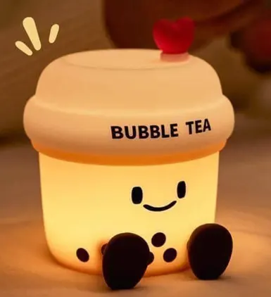 Milk Tea Cup Silicone Lamp