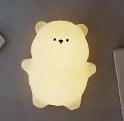 BD-NL-27 Lay Flat Bear Night Light
