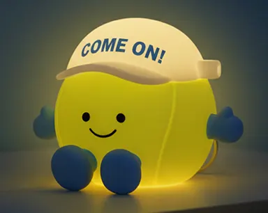 Tennis Ball Night Light