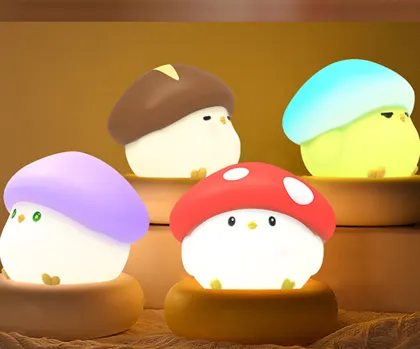 Chicken Mushroom Night Light