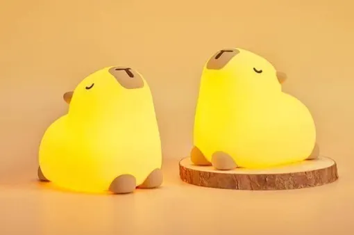 Capybara Silicone Lamp
