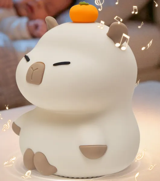 Capybara 
White Noise Bluetooth Speaker Night Light
With Remote Control