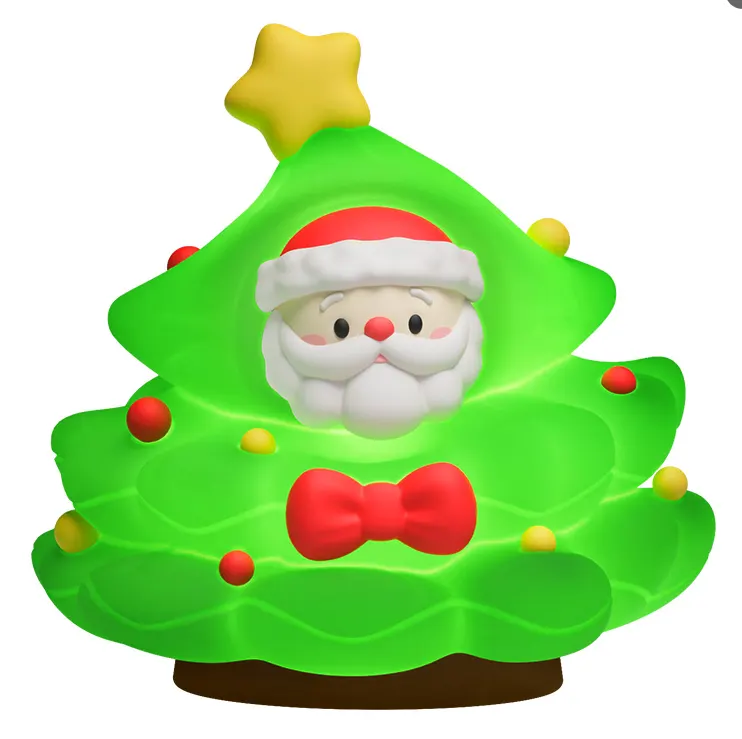Christmas Tree RGB Tap Night Light